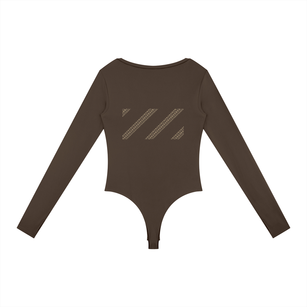 Women's Tight Long Sleeve Yoga Bodysuit