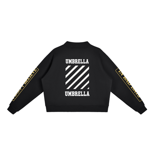 Essential Fleece Mock-Neck Crew Sweatshirt