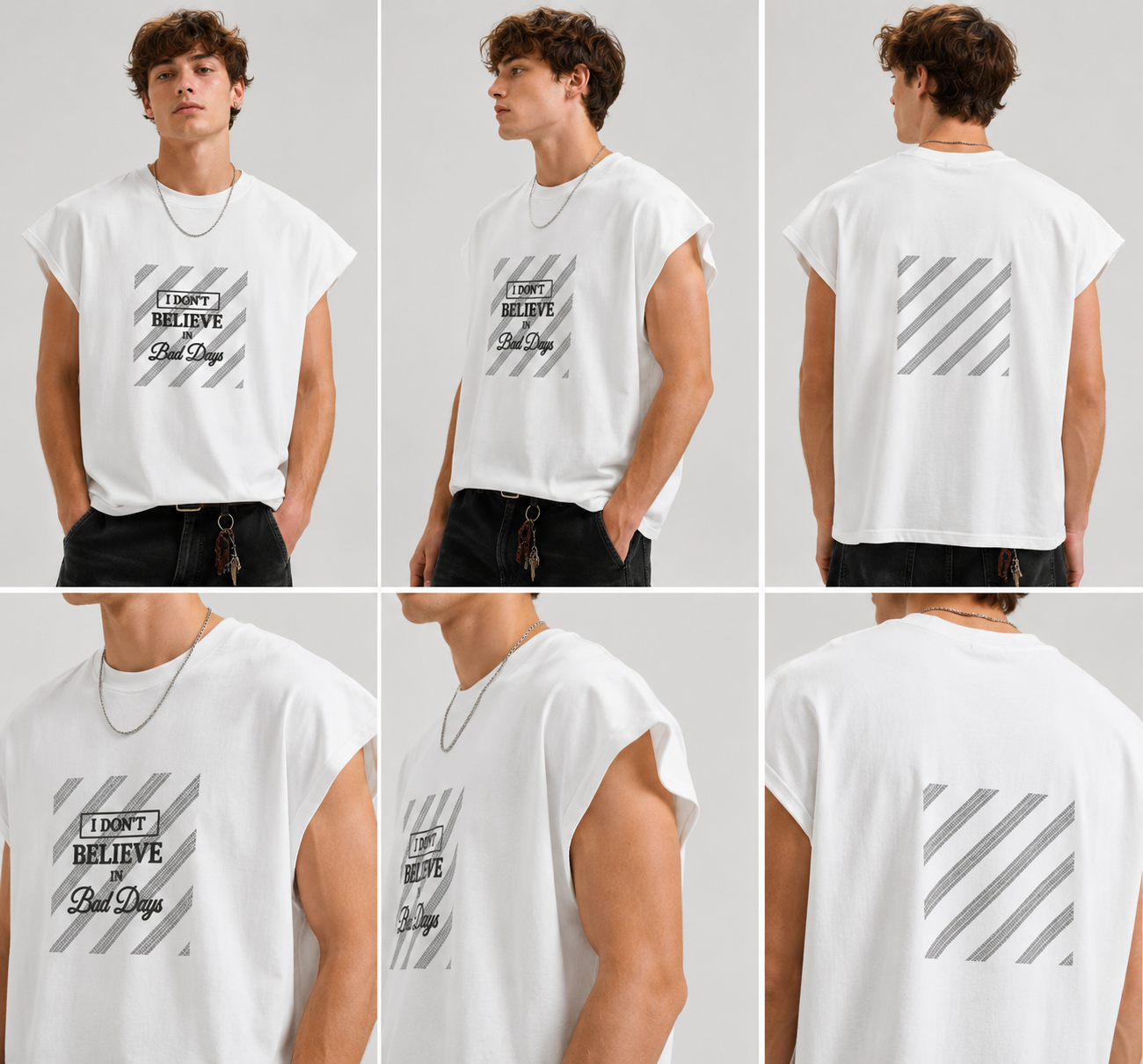 I Don’t In Bad Days Boxy Non-Shrink T-Shirt