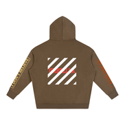 F Oversize Fleeced Hoodie