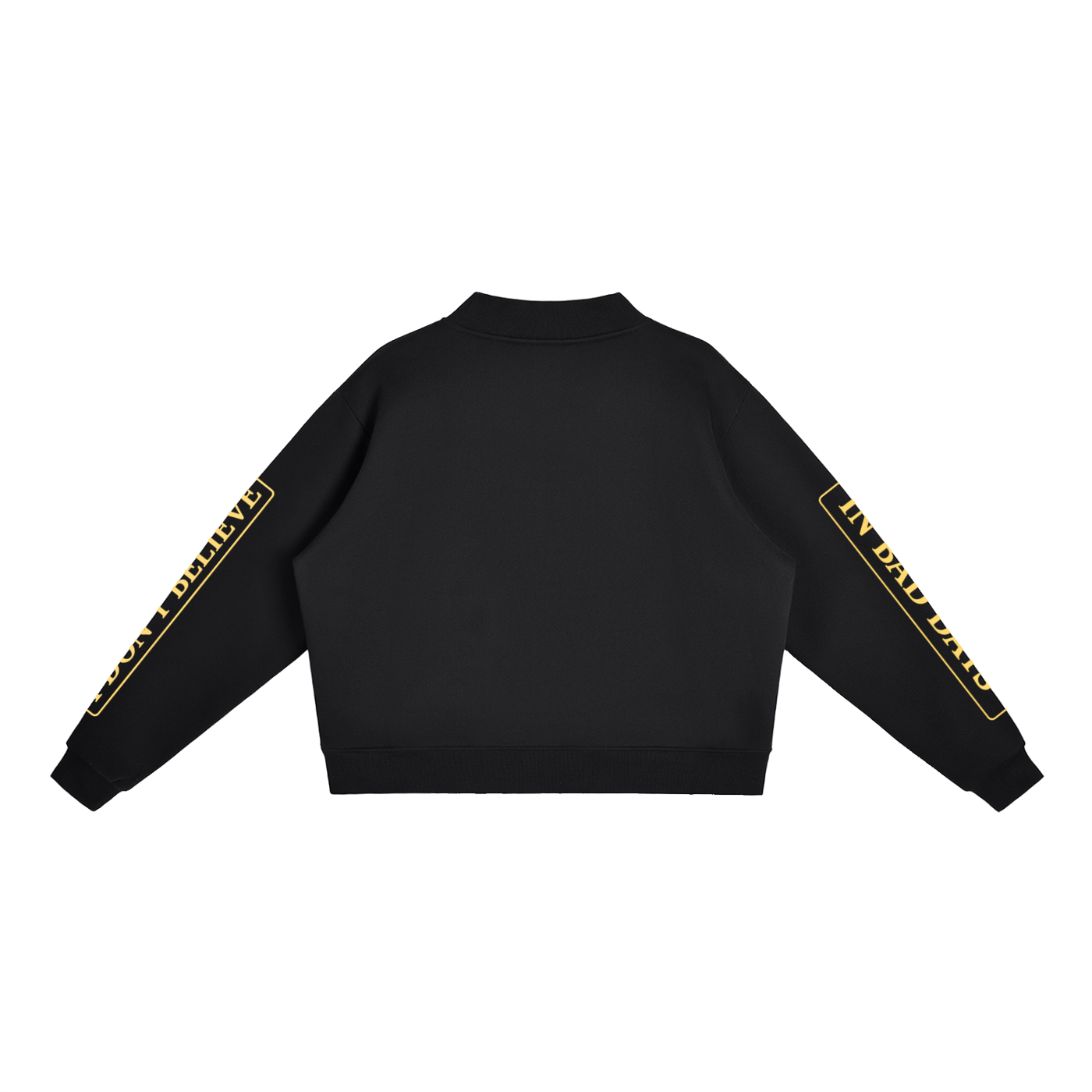 Essential Fleece Mock-Neck Crew Sweatshirt