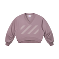 No Bad Days Women’s Crop V-Neck Sweatshirt
