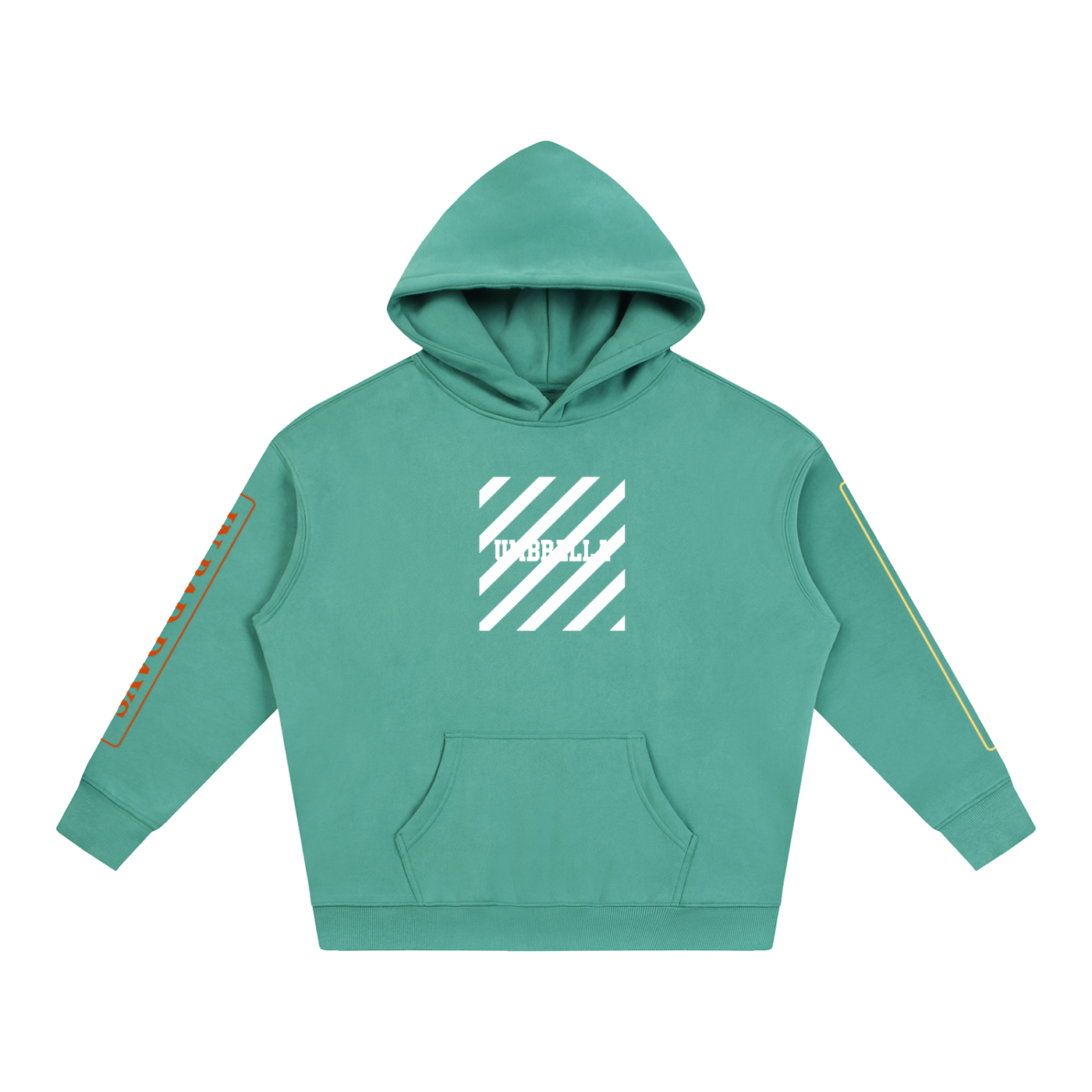 F Oversize Fleeced Hoodie