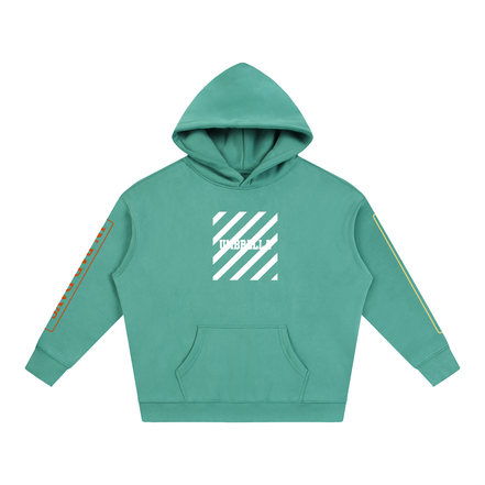 F Oversize Fleeced Hoodie