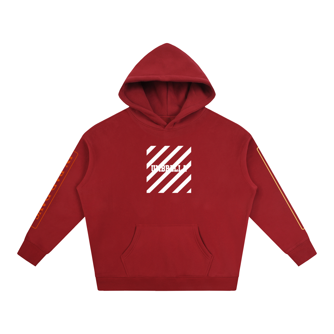 F Oversize Fleeced Hoodie