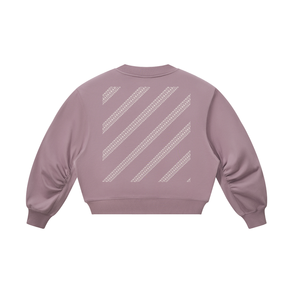 No Bad Days Women’s Crop V-Neck Sweatshirt