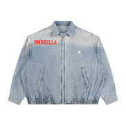 I Don’t Believe In Bad Days Unisex Vintage Wash Full-Zip Denim Jacket