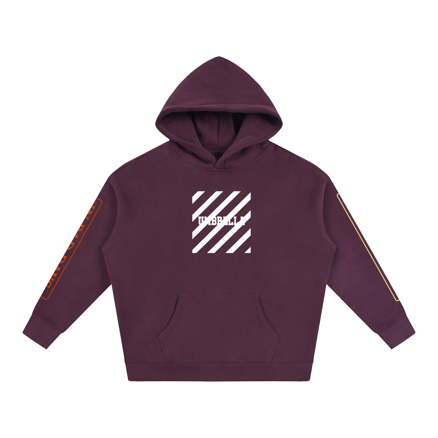 F Oversize Fleeced Hoodie