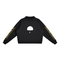 Essential Fleece Mock-Neck Crew Sweatshirt