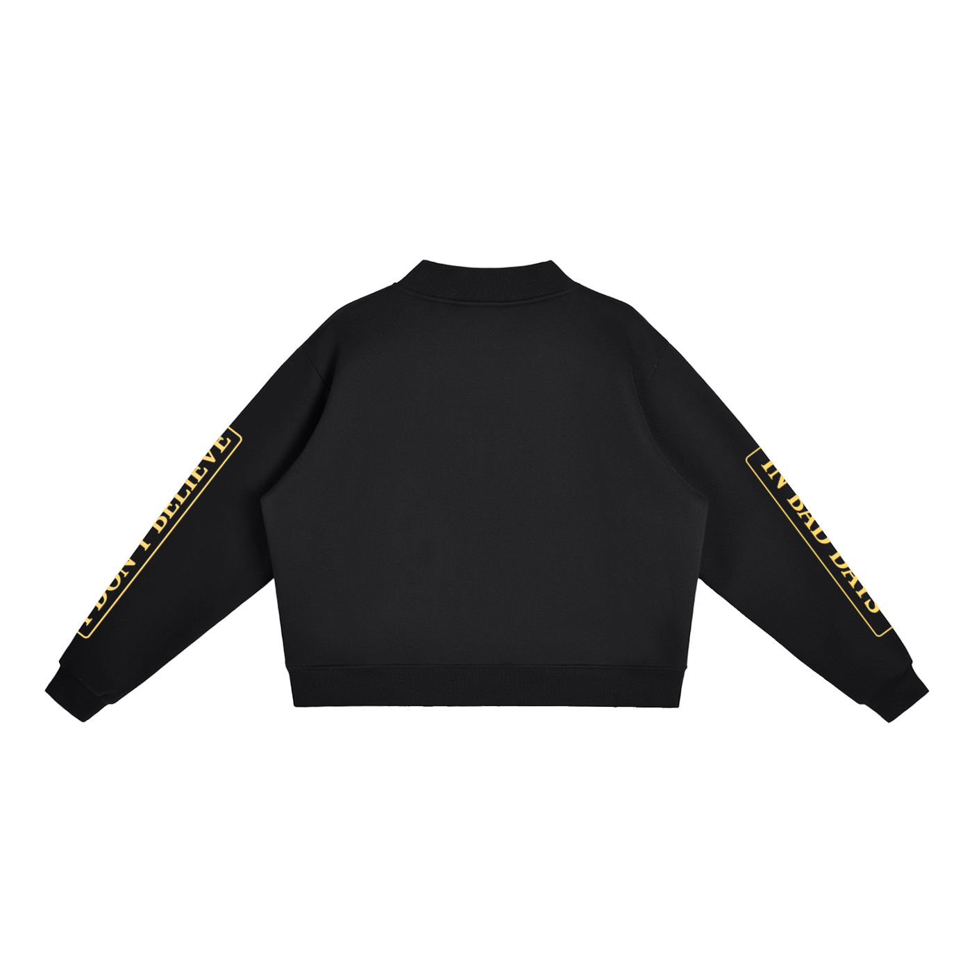 Essential Fleece Mock-Neck Crew Sweatshirt