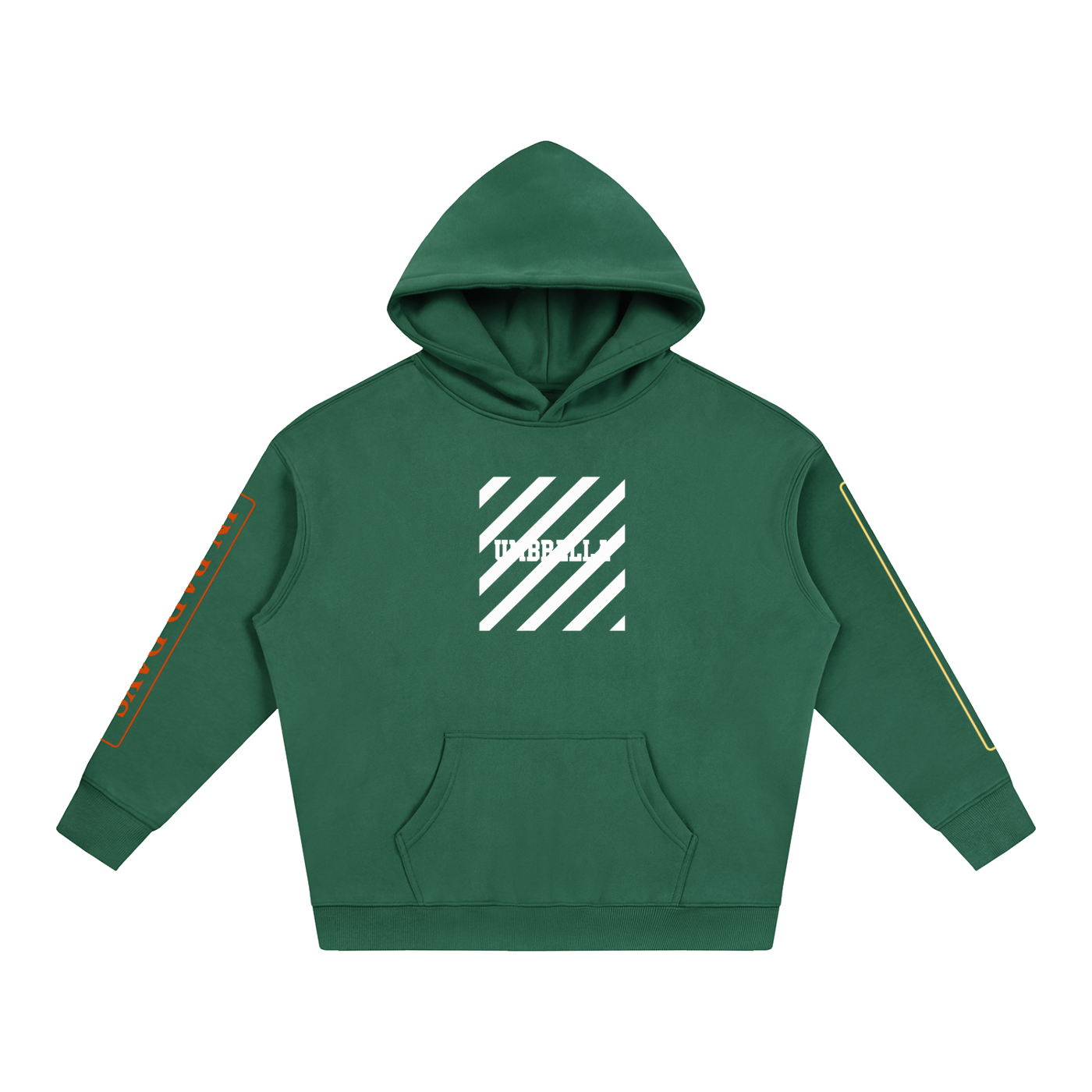 F Oversize Fleeced Hoodie