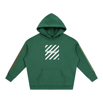 F Oversize Fleeced Hoodie