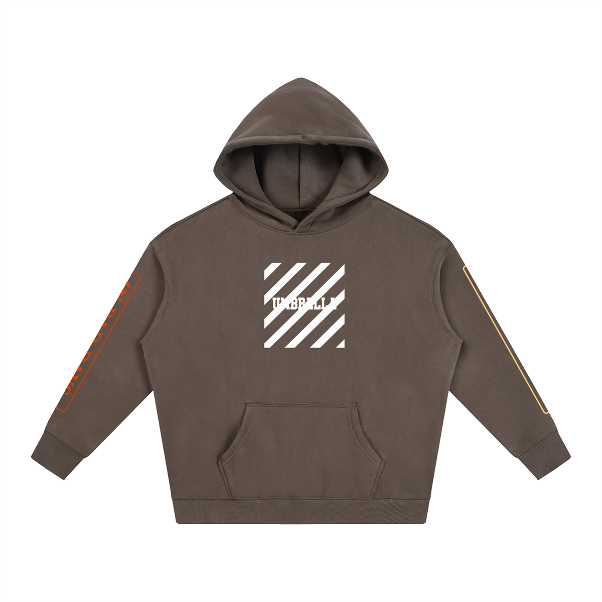 F Oversize Fleeced Hoodie