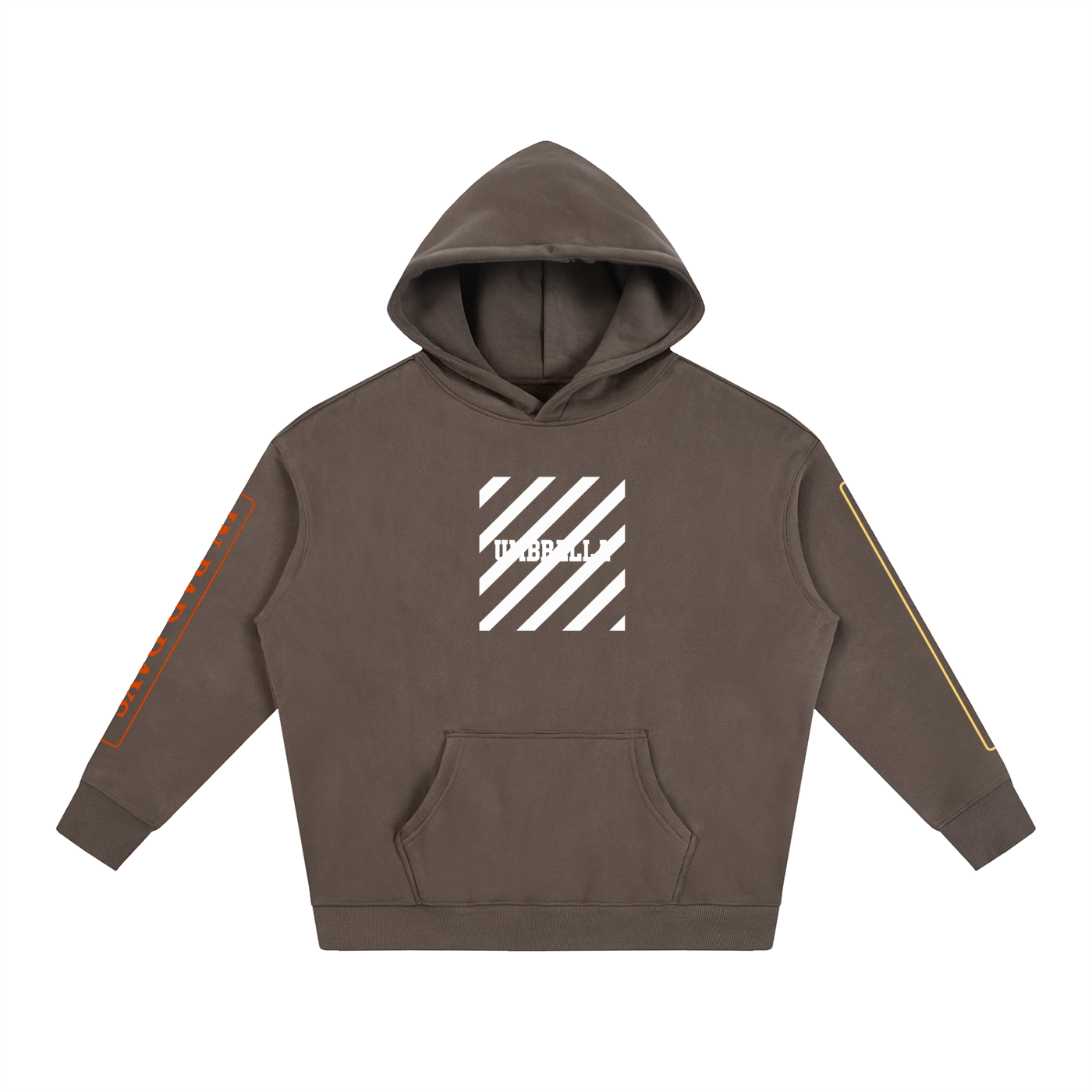F Oversize Fleeced Hoodie