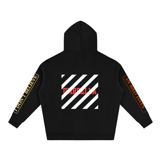F Oversize Fleeced Hoodie