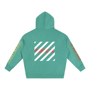 F Oversize Fleeced Hoodie