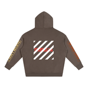 F Oversize Fleeced Hoodie