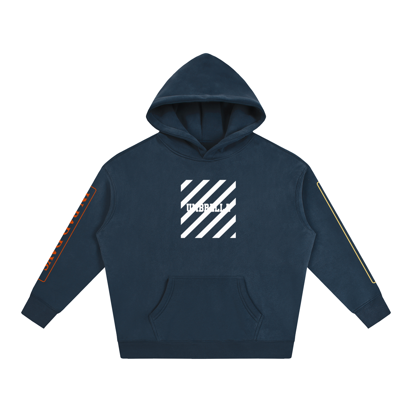 F Oversize Fleeced Hoodie