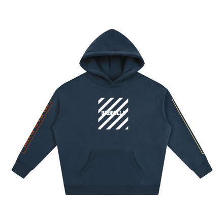 F Oversize Fleeced Hoodie