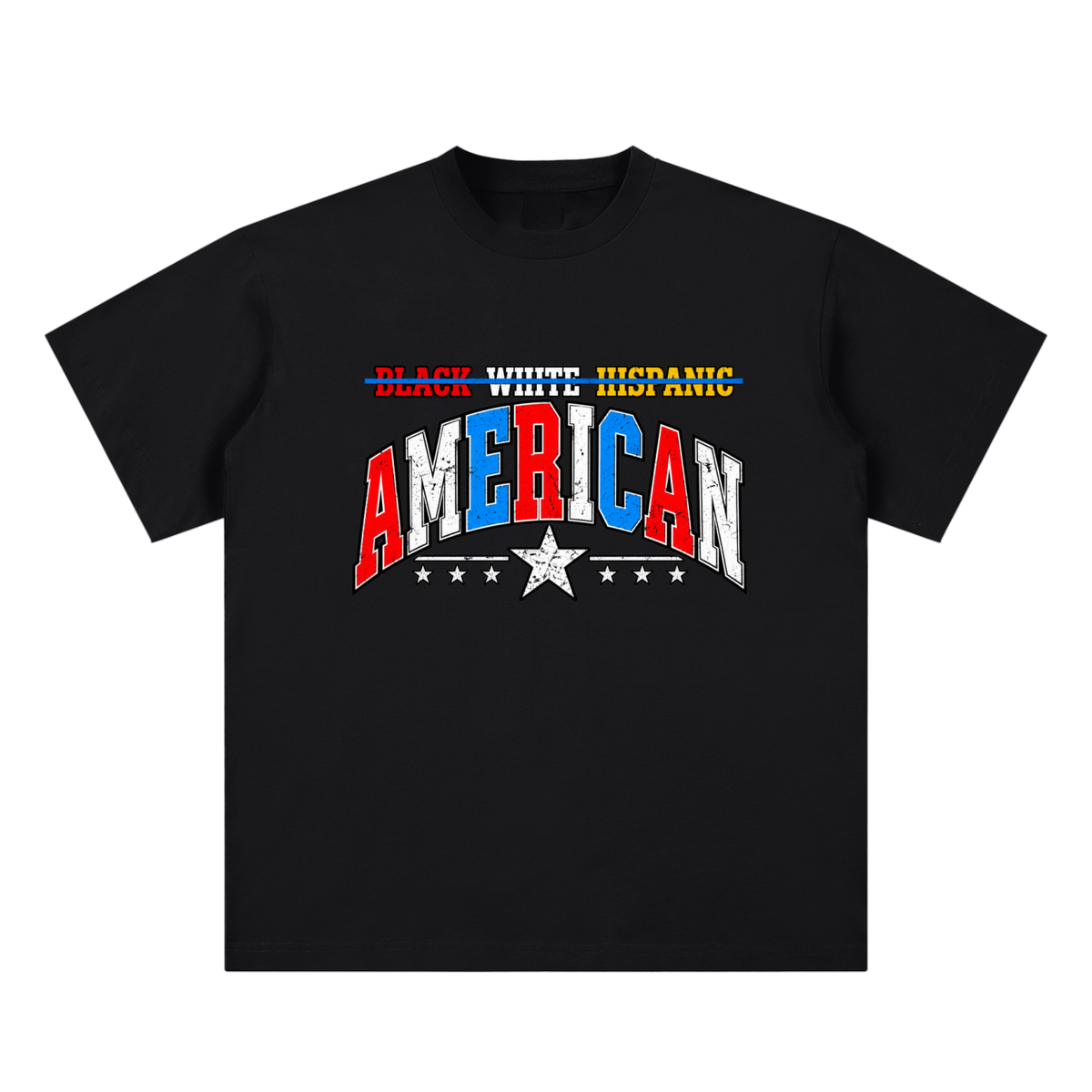 Unisex American Sueded Cotton T-Shirt
