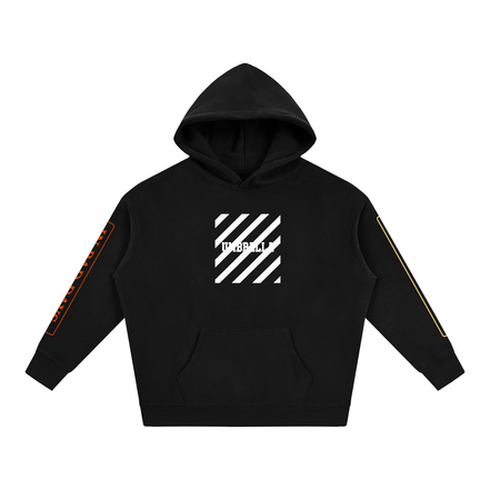 F Oversize Fleeced Hoodie
