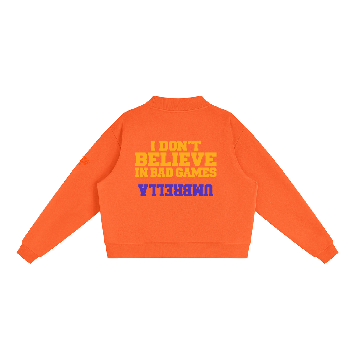 Thunder OKC Fleece Mock-Neck Crew Sweatshirt
