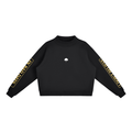 Essential Fleece Mock-Neck Crew Sweatshirt