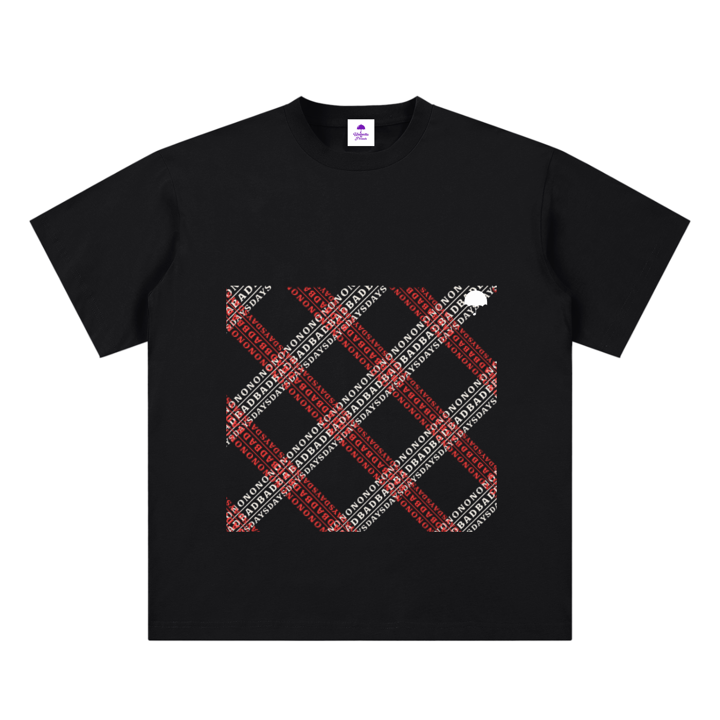 Cross Sueded Cotton T-Shirt