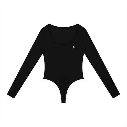 Women's Tight Long Sleeve Yoga Bodysuit