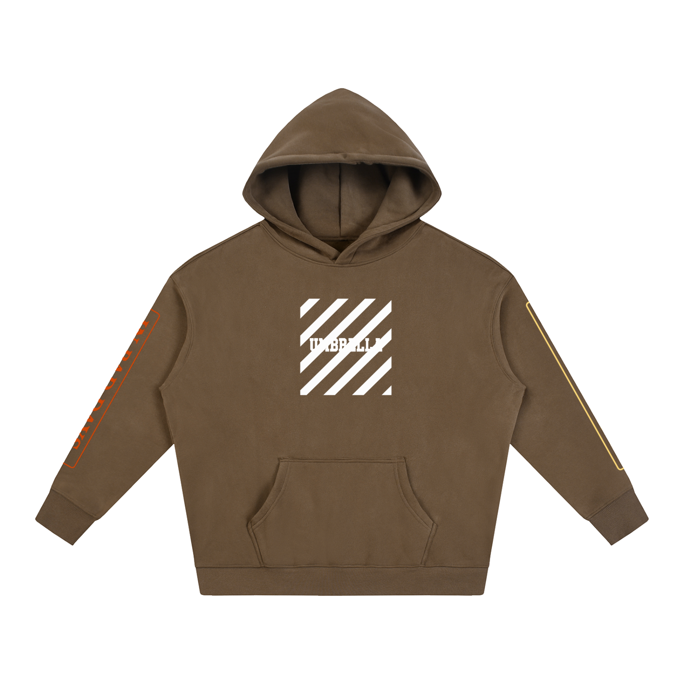 F Oversize Fleeced Hoodie