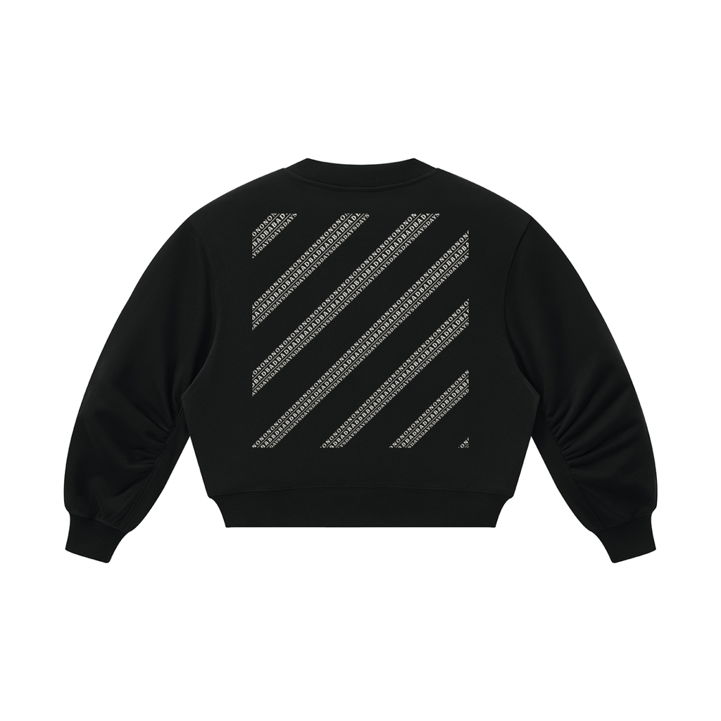 No Bad Days Women’s Crop V-Neck Sweatshirt
