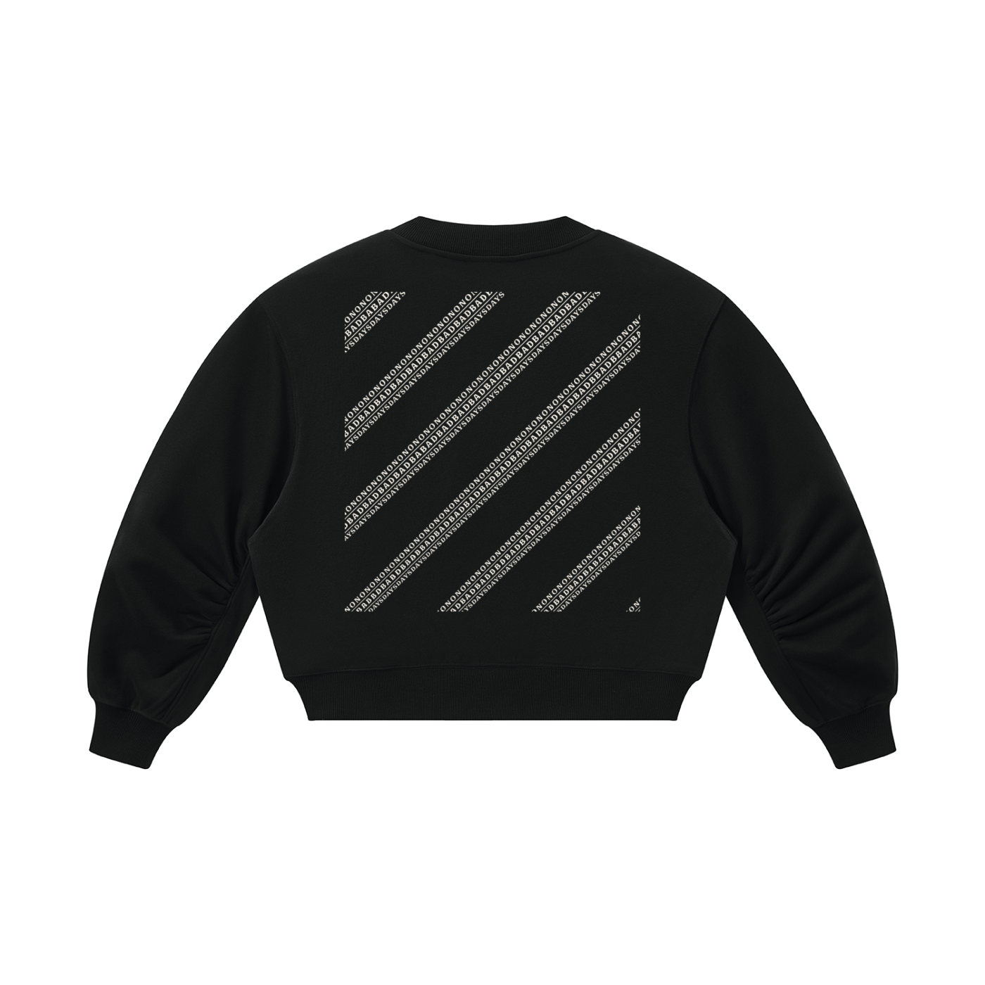 No Bad Days Women’s Crop V-Neck Sweatshirt
