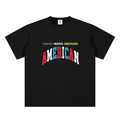 American Unisex Sueded Cotton T-Shirt